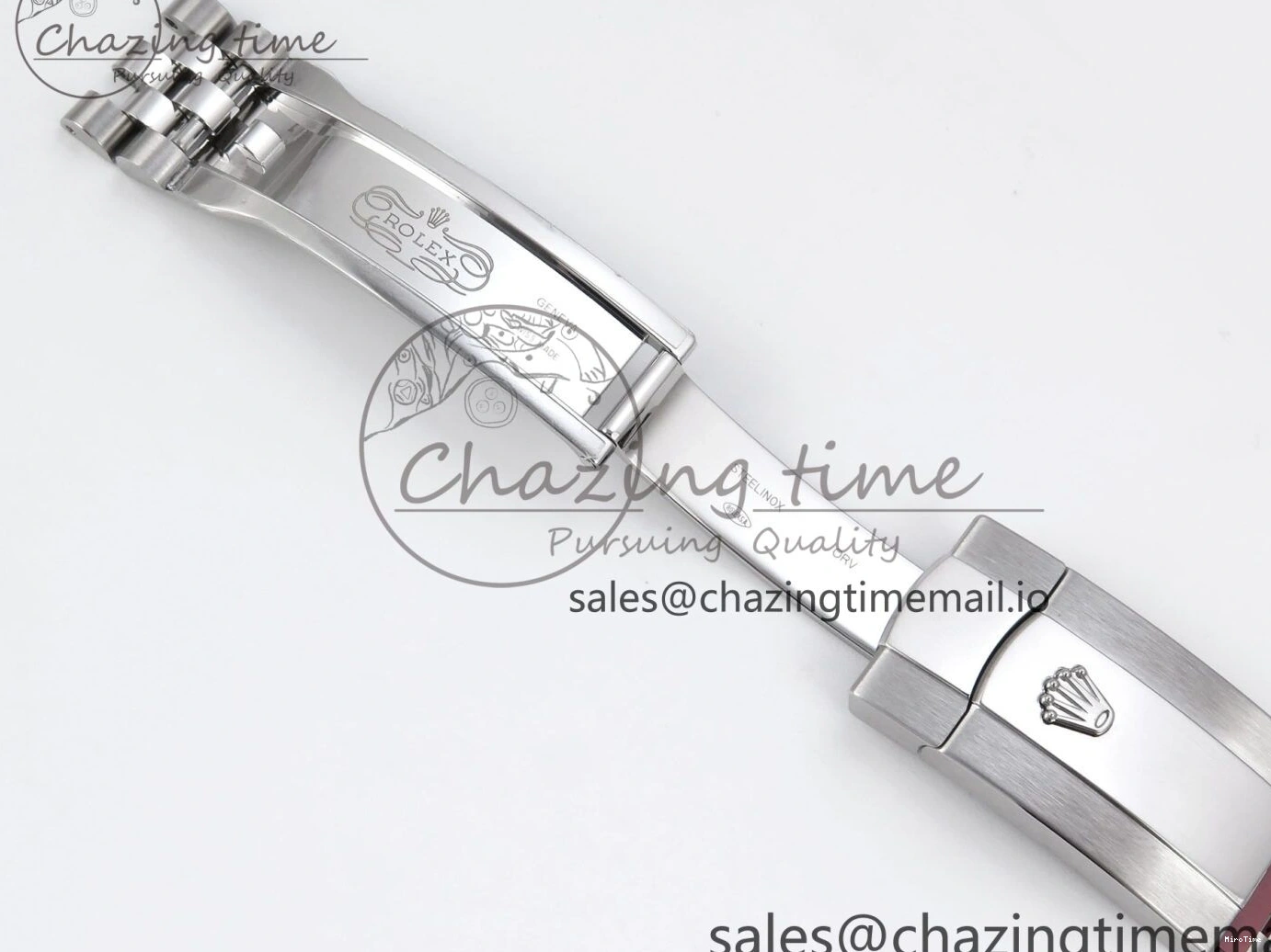 MiroTime 0320 DateJust 126334 41mm Clean 1:1 Best Edition 904L Steel Gray Stick Dial on Jubilee Bracelet VR TravelReady 895